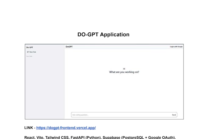 build a modern full stack web application using django, react and python